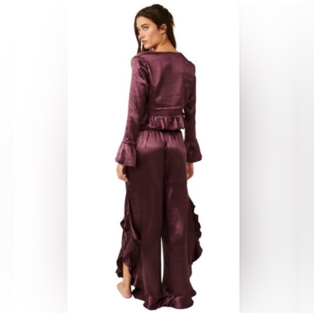 Free People SET M/S Chasing Love Ruffle
